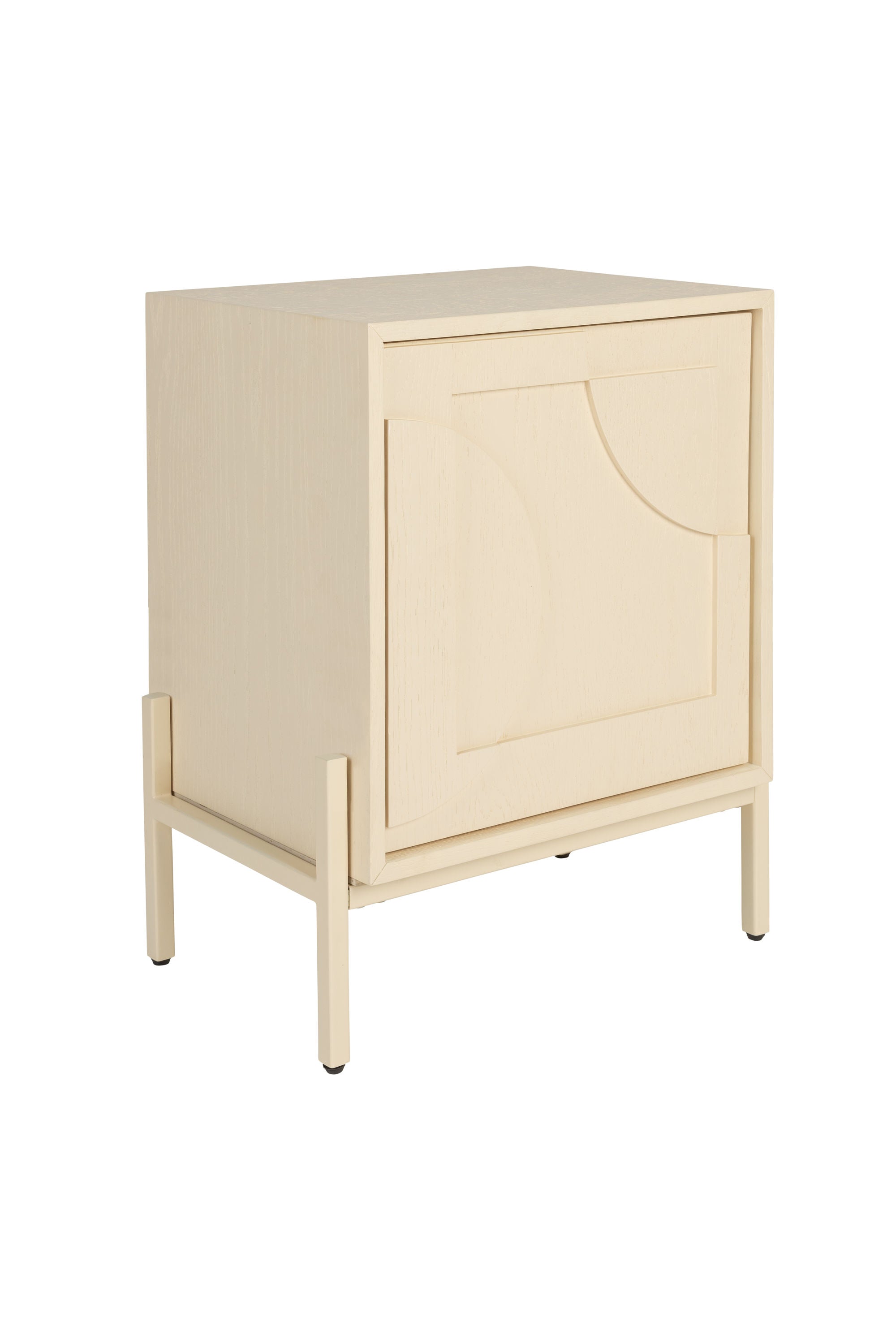 Zuiver Faces Natural Oak Wood Bedside/Side Table